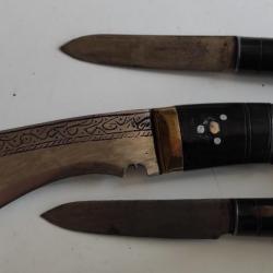 Couteau ethniqueKukri gurkha d origine népalaise