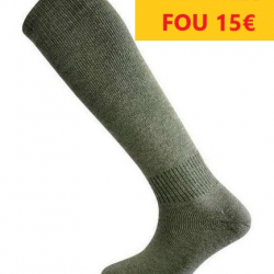 Chaussettes mi-bas MONNET   kaki Pointure 35/36      BLOI35JS