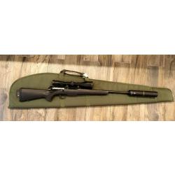 Fourreau carabine pour arme montée FRITZMANN 145 cm Idéal pour les carabines avec RDS Silencieux.