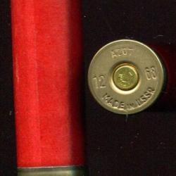Cal. 12 - URSS - marquage au culot = AZOT 12 MADE in USSR 68 (ou 67) -tube en carton rouge