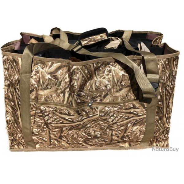 Sac de transport camouflage pour 12 appelants canards