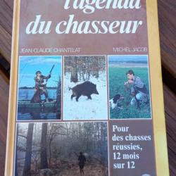 Ancien livre l agenda du chasseur  1989