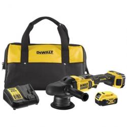 Reconditionné -  Polisseuse orbitale XR 18V 2x5Ah Li-Ion Brushless 125mm avec soft bag DeWalt