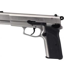 Pistolet alarme Browning GPDA 9 cal.9mm PAK Nickelé