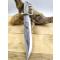 petites annonces chasse pêche : Poignard poing américain EN LAITON EAGLE BOWIE M1925076B70h
