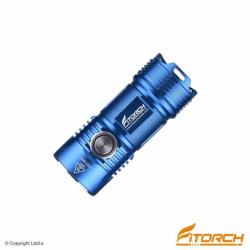 Fitorch P25 bleue - 3000 Lumens - 8,55 cm - 1 accus 26350 USB inclu