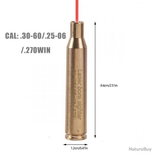 balle laser .270WIN Cartouche de rglage + PILES [ EXPEDITION 48H ]