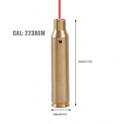 Cartouche balle laser de réglage 223REM + PILES [ EXPEDITION 48H ]