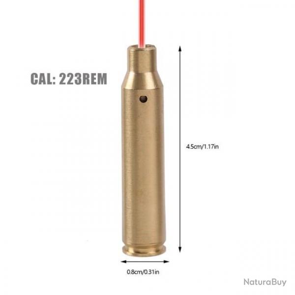 balle laser 223 REM Cartouche de rglage + PILES [ EXPEDITION 48H ]