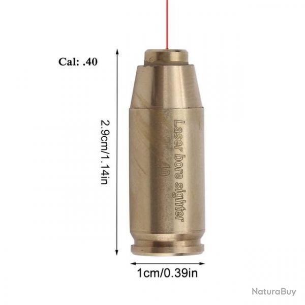 balle laser .40 - Cartouche de rglage + PILES