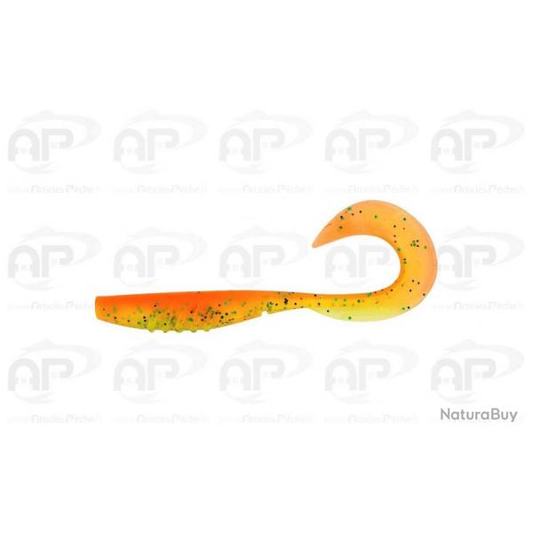 Leurre souple Megabass X-Layer Curly 5" 12,5 cm 5 Orange Chart