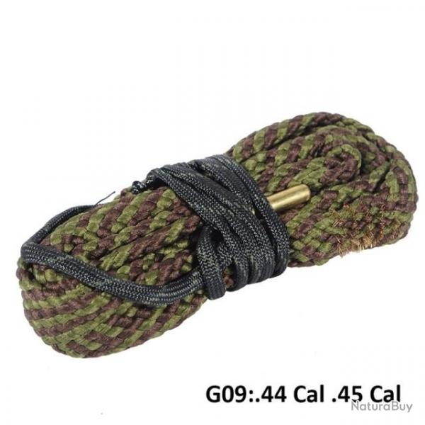 Cordon de nettoyage rapide de Type BoreSnake cal .44 .45