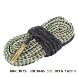 Cordon de nettoyage rapide de Type BoreSnake cal .30 .308 30-06 .300 .303 & 7.62