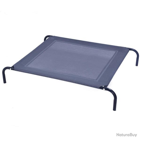 Lit de chien lev berceau de chien 110 x 80 x 18cm capacit 40 kg 20_0000723
