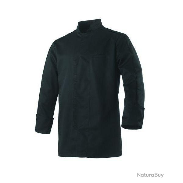 Veste de cuisine mixte  manches longues Robur BERGAME Noir 3 / M