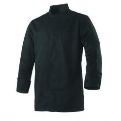 Veste de cuisine mixte à manches longues Robur BERGAME Noir 6 / 2XL