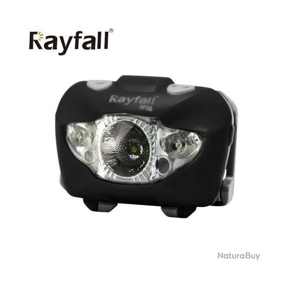 Lampe Frontale Rayfall HP3A-S ? 168 Lumens (NOIR)