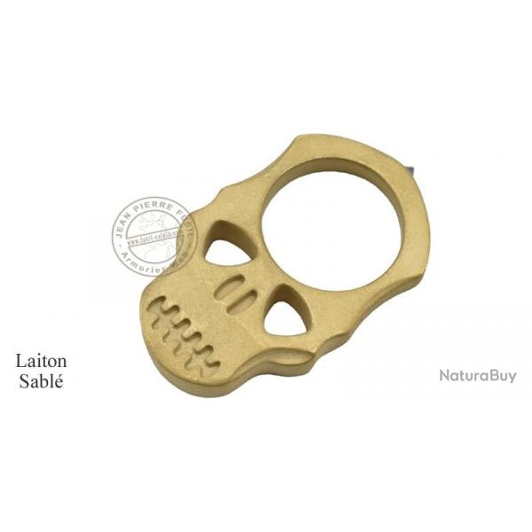Poing amricain Skull pointe Laiton Sabl