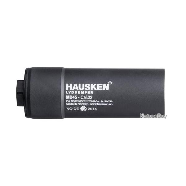 Silencieux modrateur de son HAUSKEN MD45 1/2X20 UNF cal.22 / .223/ 5.6