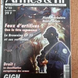 Revue ARMES & TIR n° 10 (décembre 1999)