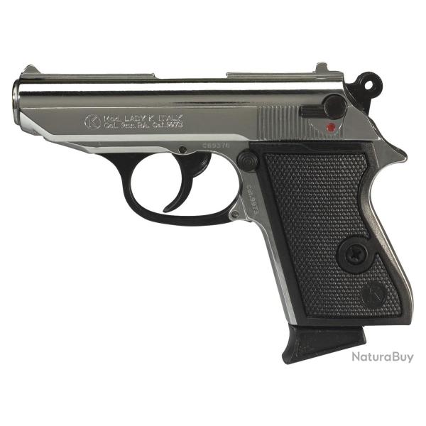 Pistolet alarme Kimar lady cal.9mm pak Nickel