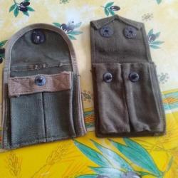Lot de deux pochettes pour chargeurs