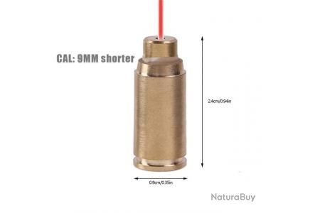 Cartouche Laser De Réglage Pour Cal 9mm