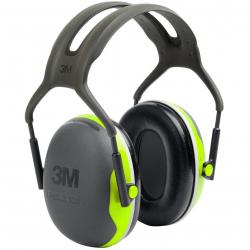 Casque anti bruit X4A,gris/néon vert