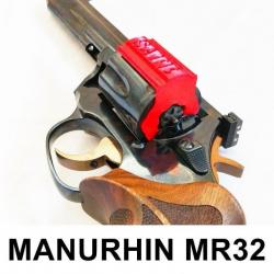 Drapeau témoin de chambre vide ROUGE pour revolver Manurhin MR32