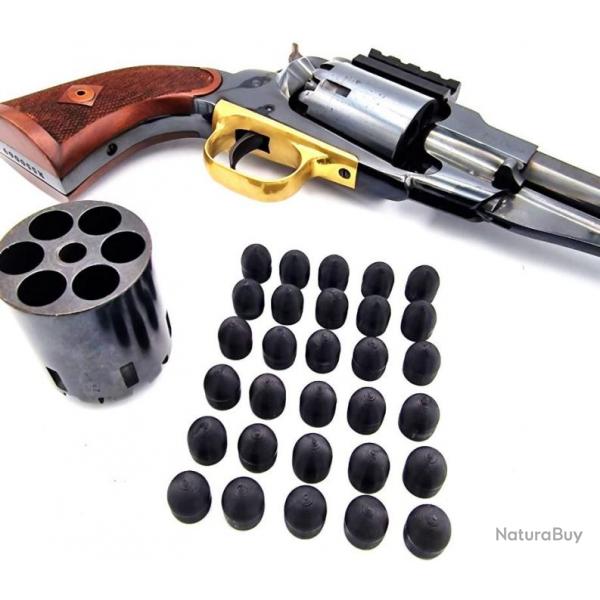 Pack  90 Ogives tir rduit, calibre 44 poudre noire