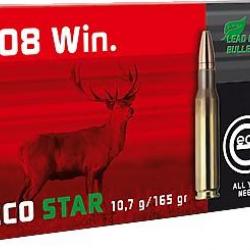 Cartouche Geco Star cal.308 WIN 165GR 10,7G boite de 20