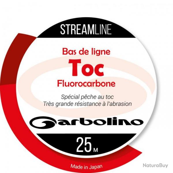 Streamline Fluoro 25 M Nylon Garbolino 0.116 mm / 1.20 Kg / 2.64 Lbs