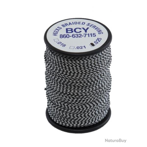 BCY - Bobine tranche-fil 62XS .025" BLACK & WHITE