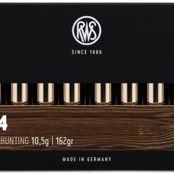 Munitions RWS calibre 7x64 KS 162gr - 10.5g x20