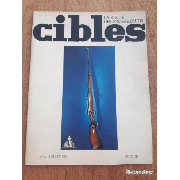 Revue CIBLES n 58 (juillet 1974)
