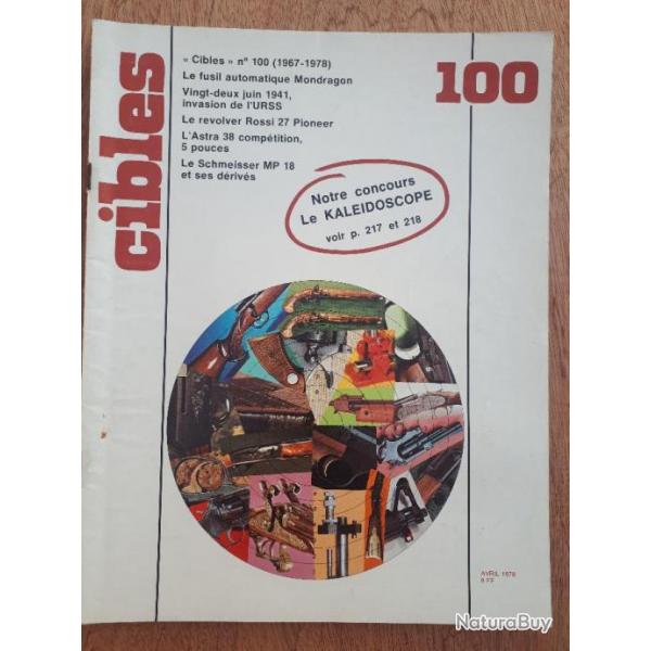 Revue CIBLES n 100 (avril 1978)