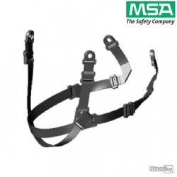 Jugulaire MSA Gallet pour Casque TC500/TC800 Taille L Vert OTAN