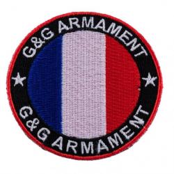 Ecusson circulaire France G&G armament flag pa ...