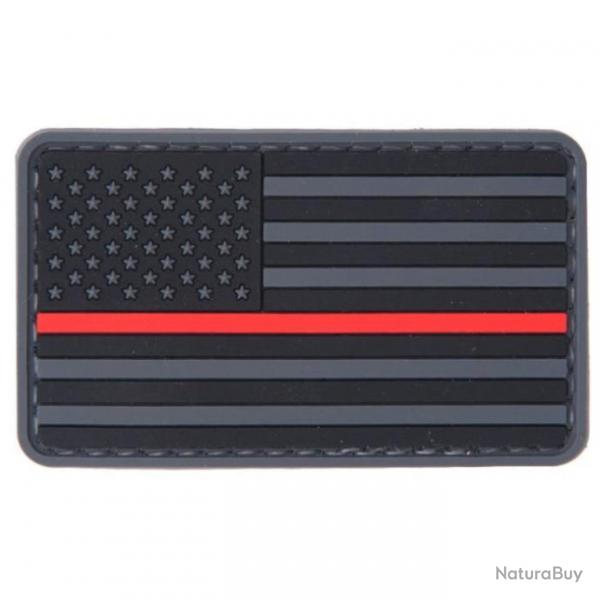 Patch PVC Lancer tactical - USA Red line