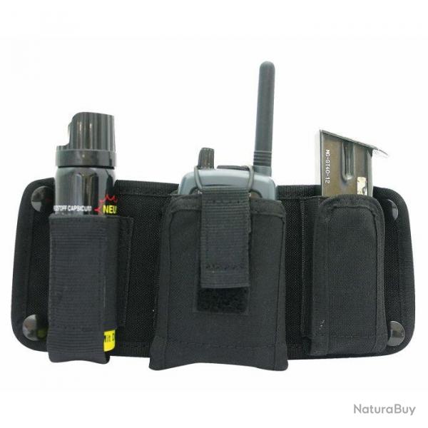 Porte Grenade RADAR 40 mm Chargeur et VHF pour Veste Prsident