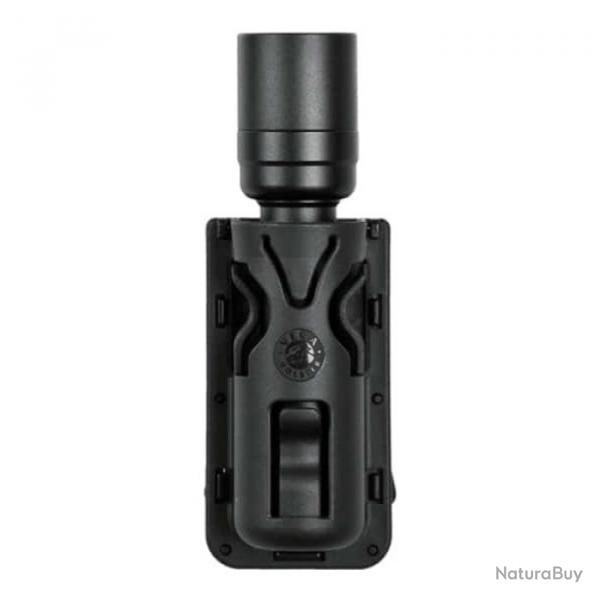Porte-lampe polymre orientable noire