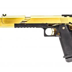 Réplique GBB gaz Hi-Capa Dragon 7.1 Gold 1,0J