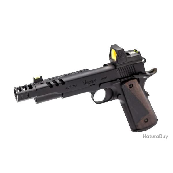 Rplique GBB gaz VORSK CS Defender Pro MEU Complete Noir 1,0J + BDS