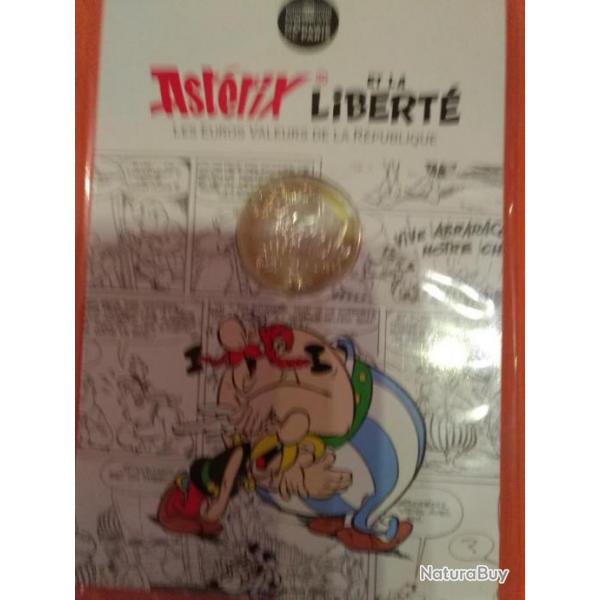 Piece 10 en Argent ASTERIX et la LIBERTE