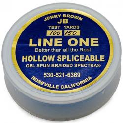 Jerry Brown Spliceable Hollow (150YDS) Bleu 100lb