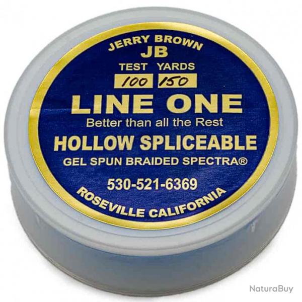 Jerry Brown Spliceable Hollow (150YDS) Bleu 100lb