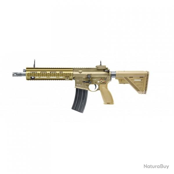 CARABINE HECKLER&KOCH 416 A5 TAN BBS 6MM GAZ 1,0 J