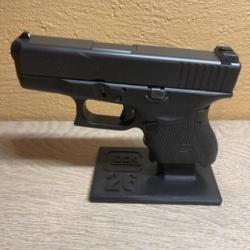 Support noir pour pistolet Glock 26 Gen 1/2/3/4/5