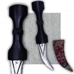 TRES BEAU DAGUE/POIGNARD, KHANDJAL, KINDJAL, FIN XIX, DEBUT XX, ORIGINAL