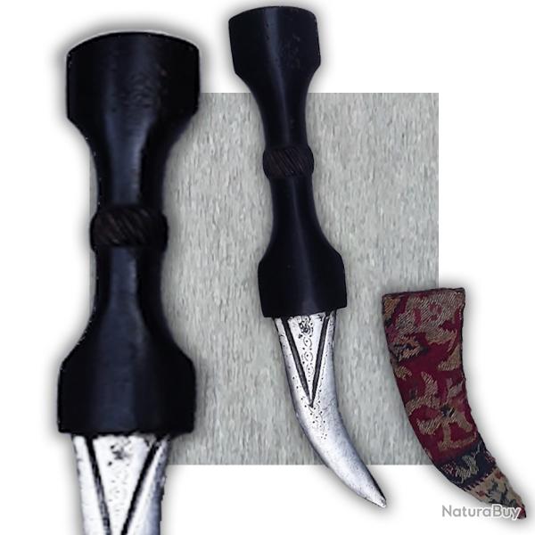 TRES BEAU DAGUE/POIGNARD, KHANDJAL, KINDJAL, FIN XIX, DEBUT XX, ORIGINAL